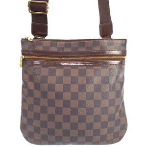 Louis Vuitton Damier Ebene Brown Pochette Bosphore Shoulder Bag